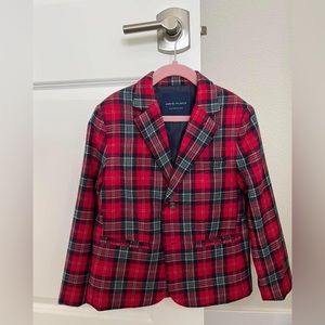 Janie & Jack Boys holiday blazer jacket